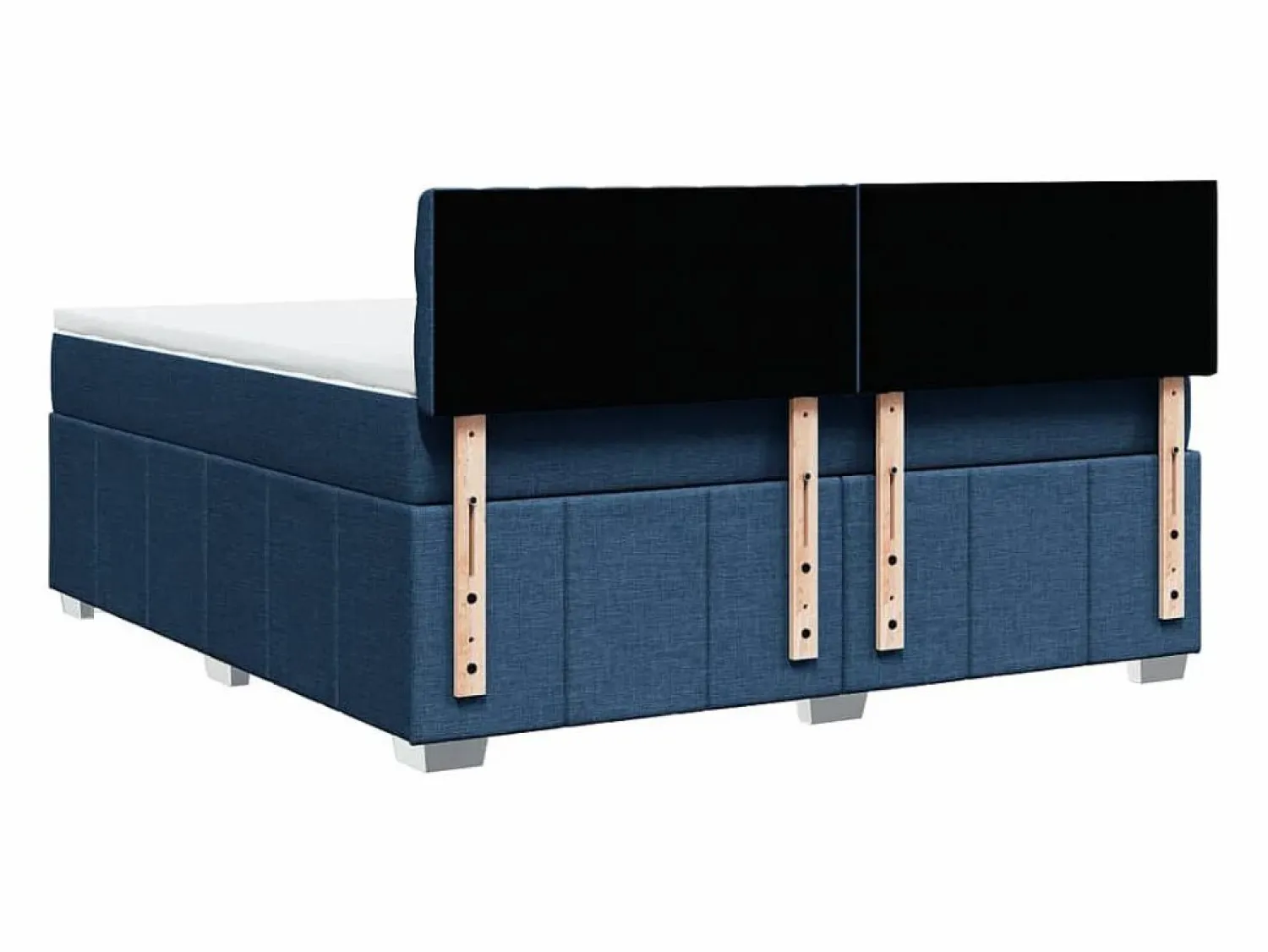 Sale Cama box spring con colchón tela 180x200 cm Base De Cama De Láminas|Somier - 180X200Cm