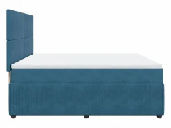 Best Cama box spring con colchón terciopelo oscuro 180x200 cm Somier - 180X200Cm