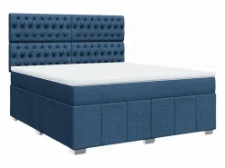 New Cama box spring con colchón tela 180x200 cm Somier - 180X200Cm