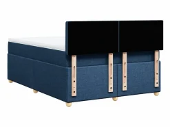 Hot Cama box spring con colchón tela 160x200 cm Base De Cama De Láminas|Somier - 160X200Cm
