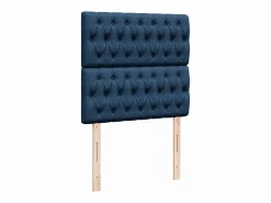 Clicnbuy Cama box spring con colchón tela 90x190 cm