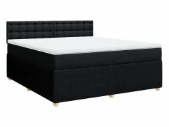 Outlet Cama box spring con colchón tela 180x200 cm Somier - 180X200Cm