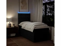 Best Cama box spring con colchón tela 90x190 cm Somier - 90X190Cm