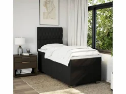 Best Cama box spring con colchón tela 90x190 cm Somier - 90X190Cm