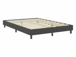 Best Clicnbuy Cama box spring tela oscuro 160x200 m Gris