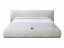 Outlet Vente-unique Cama canapé king size 180 x 200 cm de tela color - MIRSIO Beige
