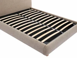 Hot Cama canapé queen size 160 x 200 cm en tela color - VANARI Cama Con Almacenaje|Cama Con Canapé