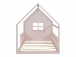 Hauss Spole Cama casita infantil 90x200 cm con barrotes – (sin colchón)