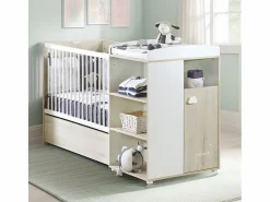 Cama Combinada de Madera Convertible 120x60 90x190
