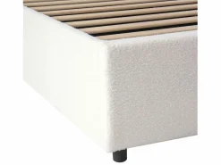 Sale OKWISH Cama con almacenaje 90x200 cm Cama infantil con cabecero y somier - terciopelo bouclé (sin colchón) Beige