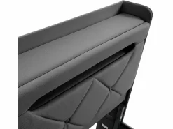 DripeX Cama con almacenaje 160x200 cm en lino , con LED, cabecero con almacenamiento con USB y puerto Type C