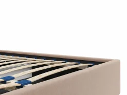 Vente-unique Cama con canapé king size 180 x 200 cm de terciopelo en color - MIRDAL