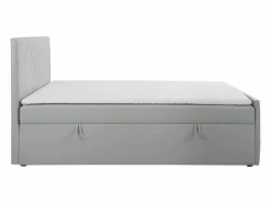 Ysmée Cama con canapés abatibles - 180 x 200 - Terciopelo - - MAKANA