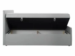 Ysmée Cama con canapés abatibles - 180 x 200 - Terciopelo - - MAKANA