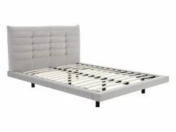Hot Cama de 160 x 200 cm con cabecero capitoné de terciopelo - NISATIO Cama Adulto