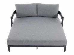Cama de jardín de aluminio - Antracita - NYDELO de Tumbona
