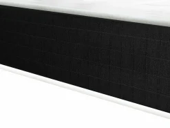 Discount Cama eléctrica de relax decorativa somier colchón de espuma viscoelástica 2x90x200 cm Tela Gris MENASINA Colchón Relax|Colchón Muelles Ensacados