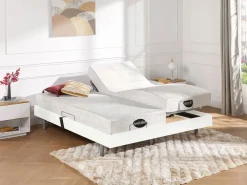 NATUREA Cama eléctrica relajación terminales LYSIS - 2 x 70 x 190 cm -