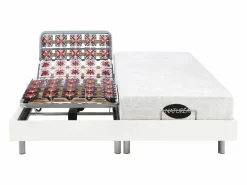 NATUREA Cama eléctrica relajación terminales LYSIS - 2 x 70 x 190 cm -