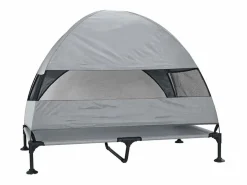 Best Clicnbuy Cama Elevada para Perros Manual 127 x 81 x 108 cm Gris claro