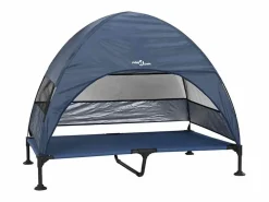 Clicnbuy Cama Elevada para Perros Manual Azul marino 127 x 81 x 108 cm