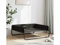 Clicnbuy Cama elevada para perros tela oxford y acero