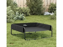 Clicnbuy Cama elevada para perros tela oxford y acero