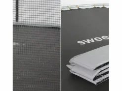 Outlet Sweeek Cama elástica con protección red de 305cm Gris