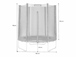 Discount Cama elástica con protección red, 180cm Cama Elástica
