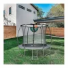 Online Habitat et jardin Cama elástica con red interior "jumper" - Ø 4,88 m - Gris