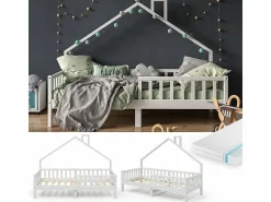 Vicco Cama en forma de casa 208x93x155 noemi