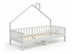 Discount Vicco Cama en forma de casa 208x93x155 noemi Blanco