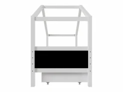 Clearance Cama infantil cabina 90x200cm con 2 cajones y pizarra - Cama Montessori