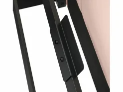 Best Cama infantil con somier de láminas 90x190 cm - Cama juvenil con estructura metálica - Terciopelo (sin colchón) Rosa