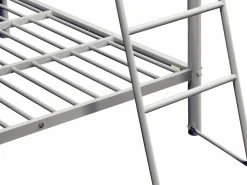 Vente-unique Cama litera GEMINI II de 2x140x190 cm en color plata