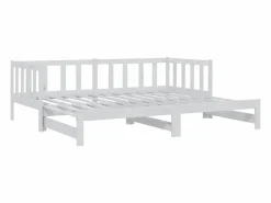 Cama nido - 90x200 cm extraíble madera maciza de pino ES86075