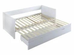 Best Cama nido ALFIERO 90 x 190 o 174 x 190 cm - Con almacenaje - Cama Diván|Cama Nido