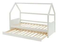 Best Cama nido cabaña 2 x 90 x 190 cm de madera de pino - HURRA Cama Nido|Cama Infantil