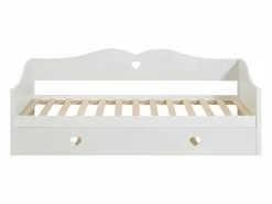 Vente-unique Cama nido con dos camas de 90 x 190 cm de pino y MDF - DASTIVA