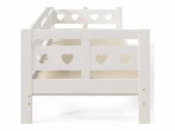 Outlet Cama nido diván 90x190 cm de pino macizo con segunda cama y estructura enrollable - Cama Nido