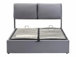 DripeX Cama nido en terciopelo , 140 x 190 cm, con 3 cajones y cabecero ajustable, carga máx. 300kg