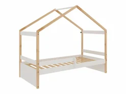 Cama Nido Estilo Casita - Infantil - Para Colchón de 90 - 150x195x97 - Buyqualia