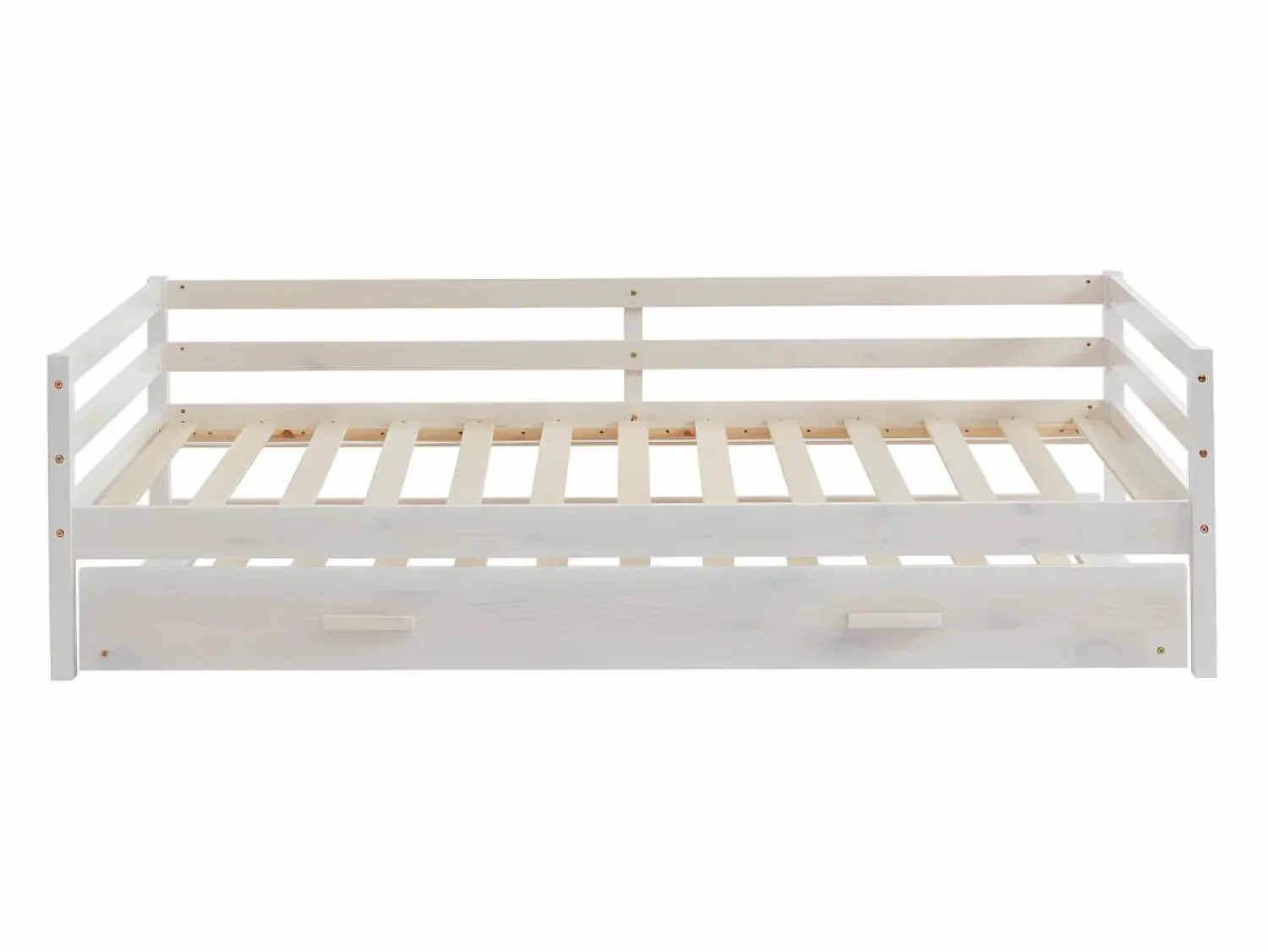 New Cama nido infantil 2 x 90 x 190 cm Pino macizo y MDF AEDAN II Cama Nido|Cama Infantil