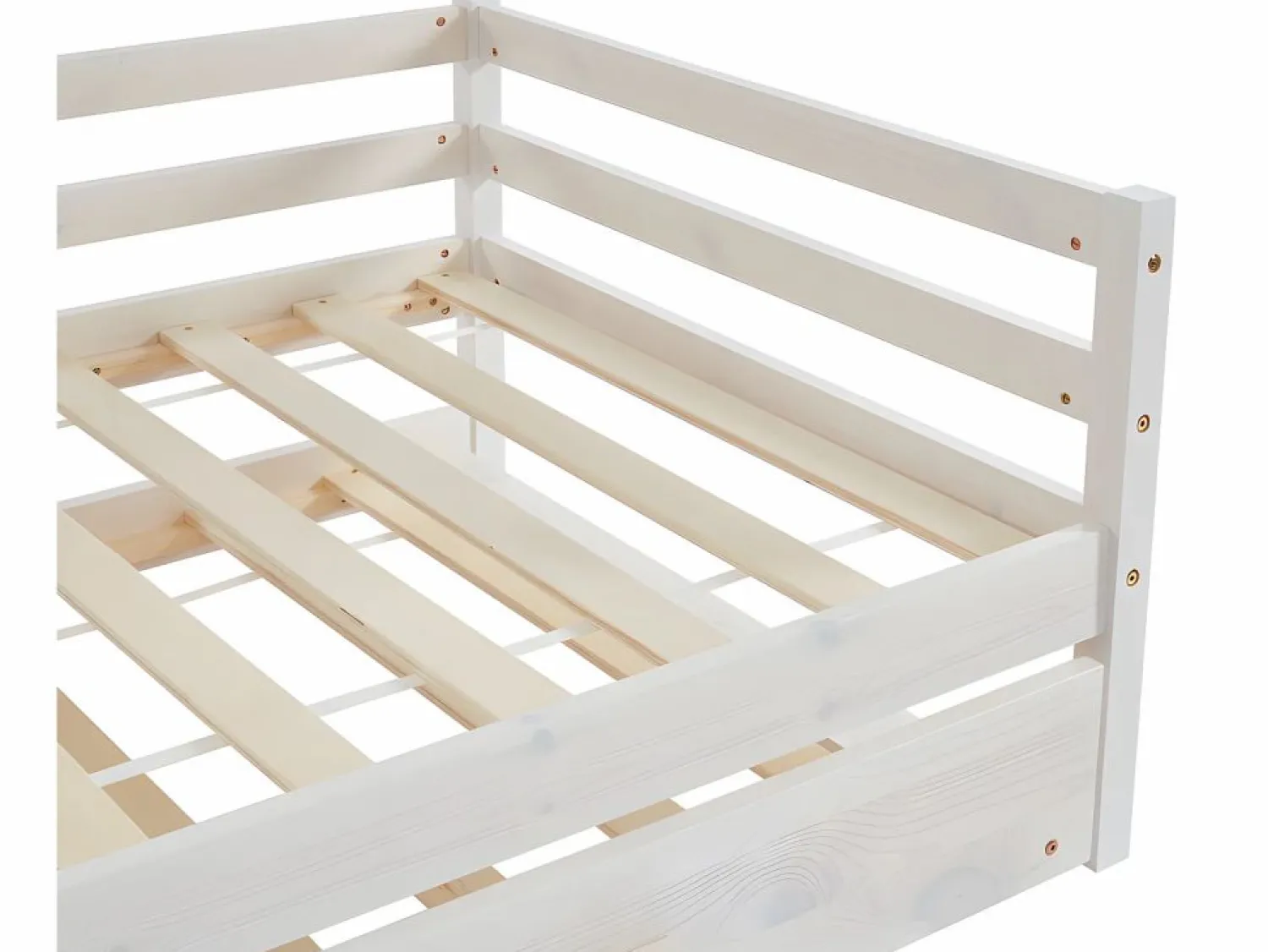 New Cama nido infantil 2 x 90 x 190 cm Pino macizo y MDF AEDAN II Cama Nido|Cama Infantil