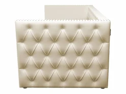 Online Cama nido tapizada en terciopelo - 90/180x200 cm - con somier de láminas - Cama Nido
