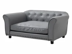 Discount Cama para mascotas de cuero sintético - L.94 x P. 65 x A. 42 cm - - GALIAMA Cama De Animales De Compañía