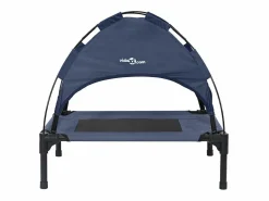 Clicnbuy Cama para perro Azul marino m Acero