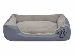 Discount Clicnbuy Cama para perro con cojín acolchado talla L Gris
