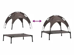 New Cama para perro Marrón m Acero Cama De Animales De Compañía