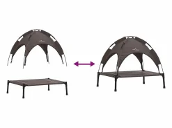 Online Clicnbuy Cama para perro Marrón s Acero Marru00f3n